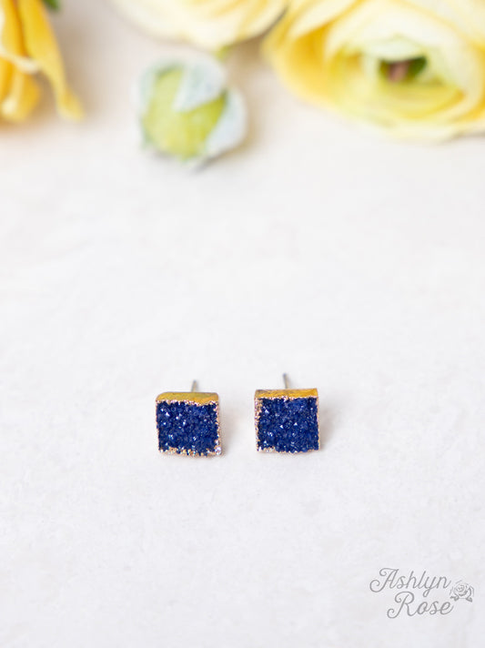 Montana - Set to Shine Druzy Stone Stud Earrings