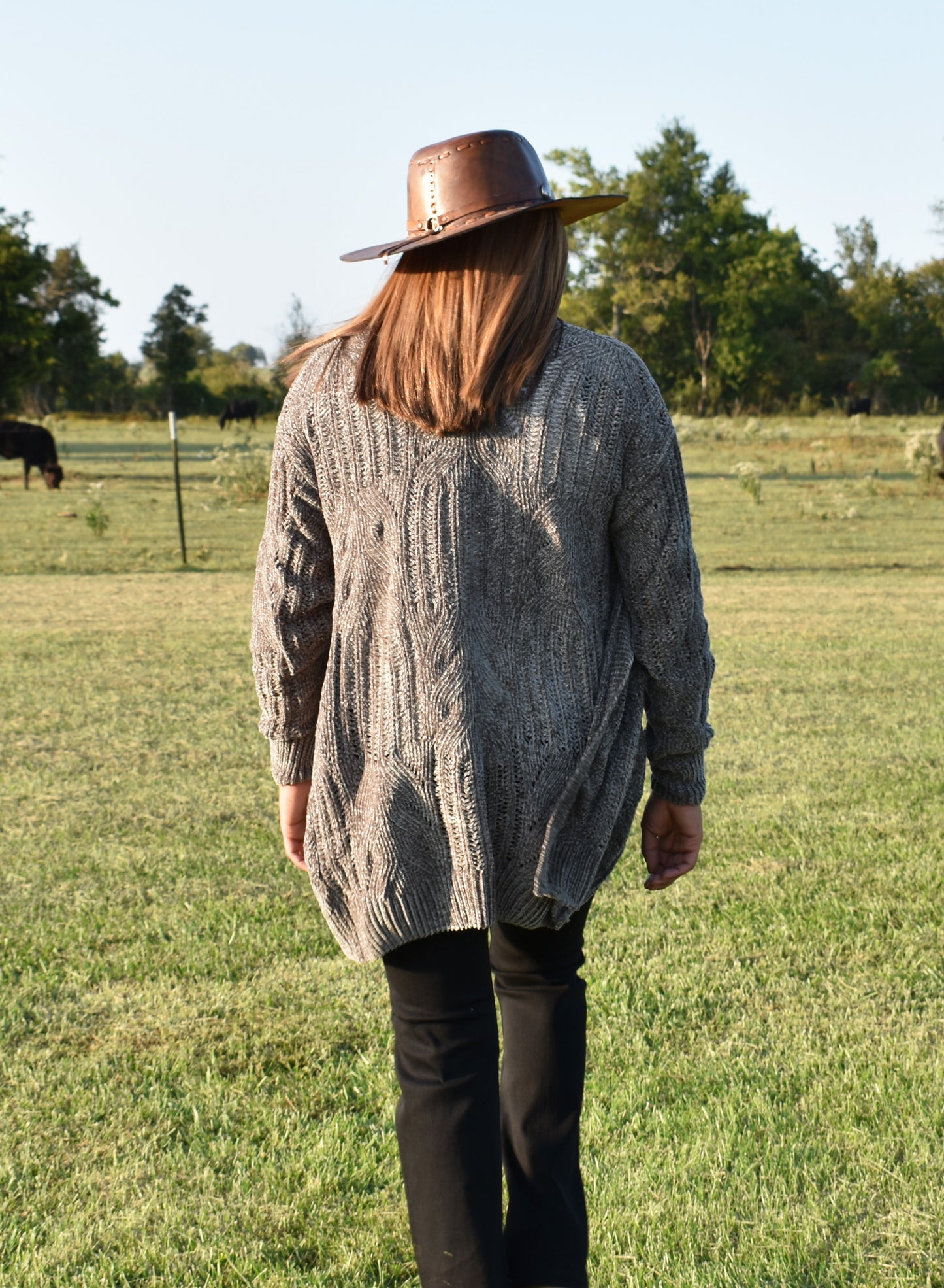 Chenille Cardigan